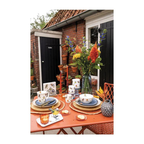Ambiente servet 25 bird species white fsc mix