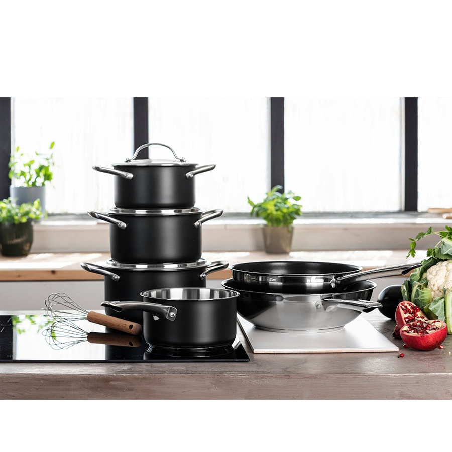 Ty bk kookpan puri black ø16cm