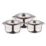 Blaumann gourmet line pannenset 3-delig