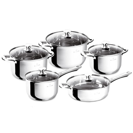 Blaumann pannenset 10-delig gourmet line