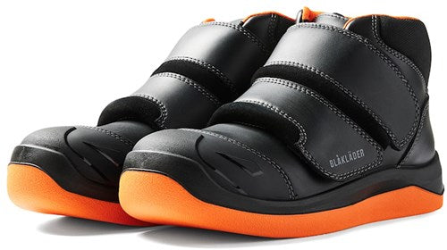 Blåkläder asfaltschoen elite 2459 s2 p hoog | zwart oranje | maat 45 - 00.183.010.45