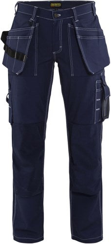 Blåkläder dames werkbroek 15451370 | marineblauw | maat 40 - 7330509232361