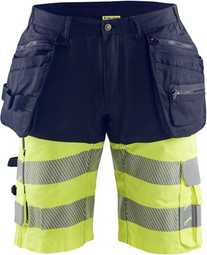 Blåkläder high-vis short 15961811 | marine high vis geel | maat 56 - 7330509787151