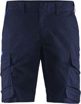 Blåkläder industrie short met stretch 14461832 | marineblauw korenblauw | maat 44 - 7330509758083