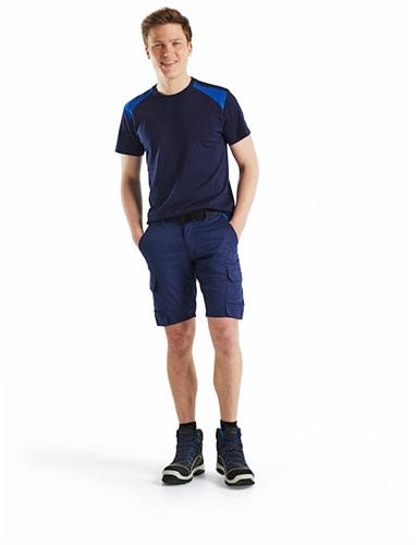 Blåkläder industrie short met stretch 14461832 | marineblauw korenblauw | maat 50 - 7330509758113