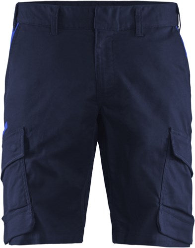 Blåkläder industrie short met stretch 14461832 | marineblauw korenblauw | maat 52 - 7330509758120