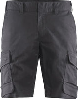 Blåkläder industrie short met stretch 14461832 | medium grijs zwart | maat 54 - 7330509758243