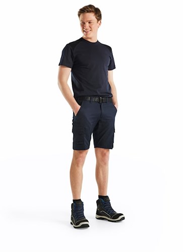 Blåkläder industrie short met stretch 14461832 | zwart | maat 50 - 7330509758335