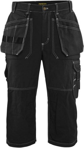 Blåkläder piraatbroek 15401370 | zwart | maat 58 - 7330509235201