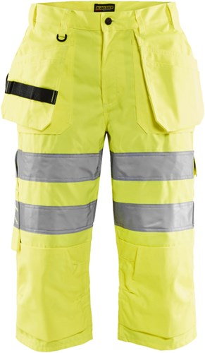 Blåkläder piraatbroek high-vis 15391811 | high vis geel | maat 44 - 7330509628799