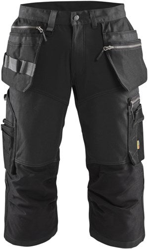 Blåkläder piraatbroek stretch 15971343 | zwart | maat 48 - 7330509803127