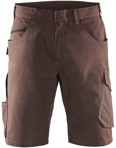 Blåkläder service short 14991330 | bruin zwart | maat 54 - 7330509549483