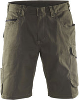Blåkläder service short 14991330 | groen zwart | maat 44 - 7330509549339
