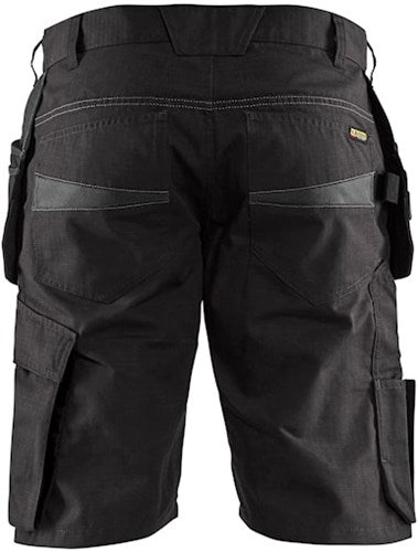 Blåkläder service short met spijkerzakken 14941330 | zwart donkergrijs | maat 48 - 7330509689134