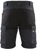 Blåkläder service short met stretch 14371147 | marineblauw zwart | maat 60 - 7330509718056