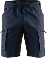 Blåkläder service short stretch 14491845 | donker marineblauw zwart | maat 50 - 7330509535783