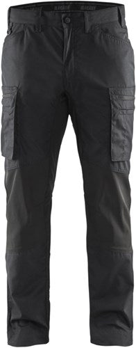 Blåkläder service werkbroek met stretch 14591845 | zwart | maat 58 - 7330509463000