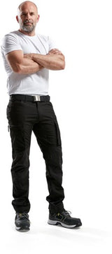 Blåkläder service werkbroek met stretch 14591845 | zwart | maat 62 - 7330509463024