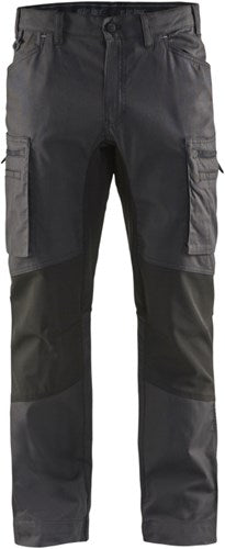 Blåkläder service werkbroek stretch 14591146 | donkergrijs zwart | maat 60 - 7330509486382