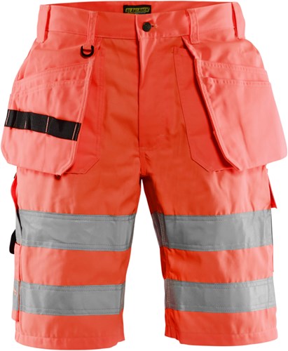 Blåkläder short high-vis 15351811 | high vis rood | maat 60 - 7330509616956