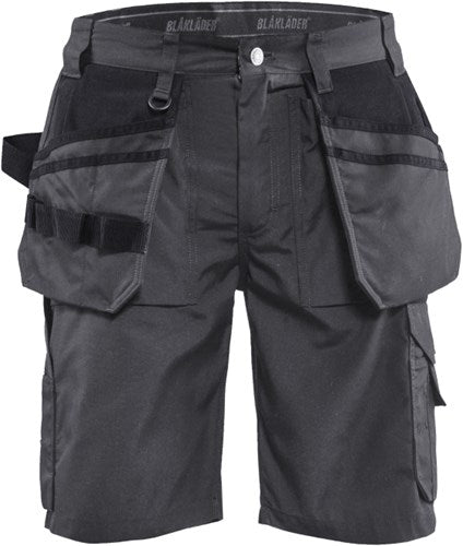 Blåkläder short lichtgewicht 15261845 | donkergrijs zwart | maat 44 - 7330509482988