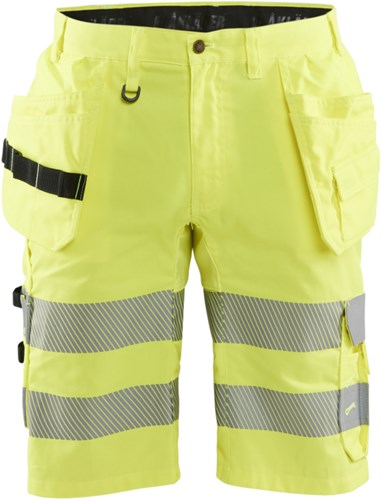 Blåkläder short met stretch high-vis 15861811 | high vis geel | maat 60 - 7330509691243