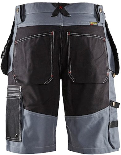 Blåkläder short x1500 15021370 | grijs zwart | maat 52 - 7330509275788