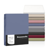Bonnanotte hoeslaken jersey licht grijs 90x200cm