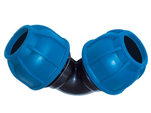 Alusic bocht haaks ø32mm