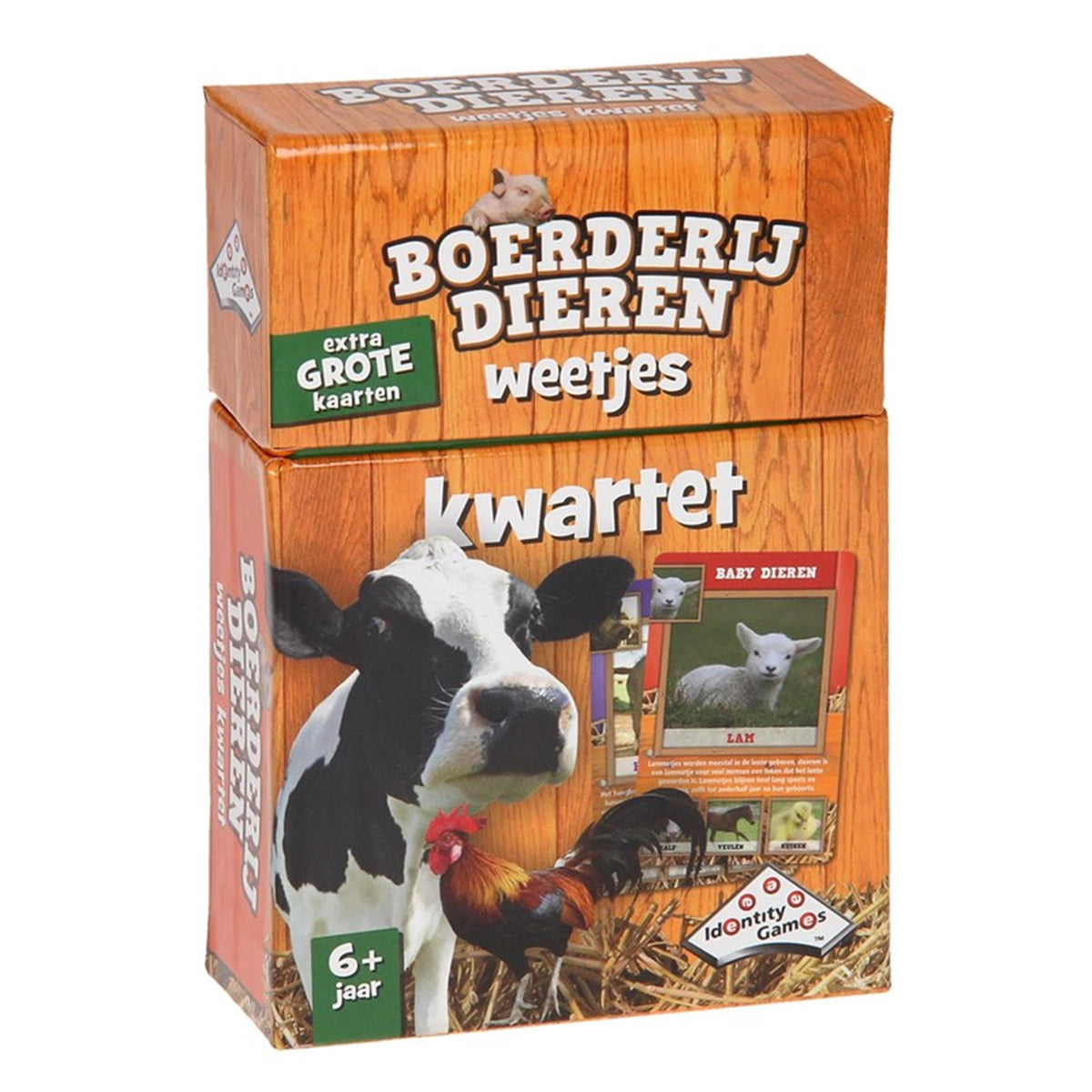 Identity games identitygames weetjes kwartet boerderijdieren