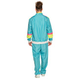 Boland Retro Trainingspak Heren Polyester Blauw maat L