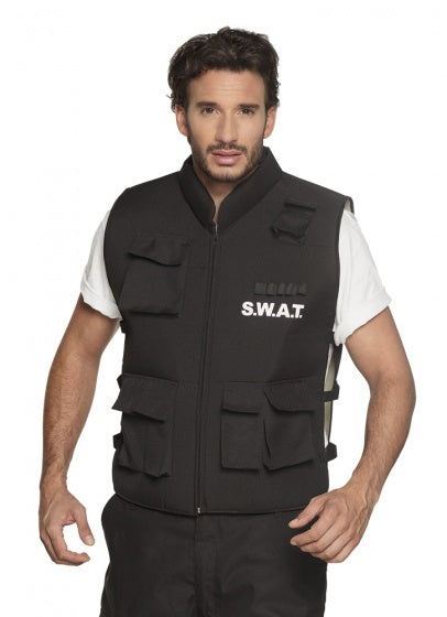 Boland obleči obleko SWAT-OFFICER MOŠKI ČRNI VELIKOST L XL