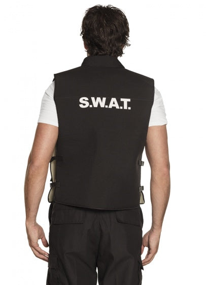 Boland obleči obleko SWAT-OFFICER MOŠKI ČRNI VELIKOST L XL