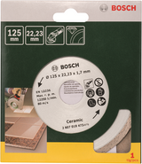 Bosch accessoires bosch diamanstschijf 125 mm - tegels