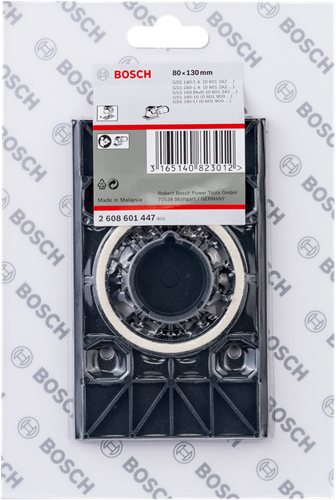 Bosch accessoires rechthoek vlakschuurplateau voor specifieke bosch gss multi schuurmachines - 2608601447