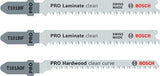 Bosch accessoires decoupeerzb set 3 laminaat 2xt101bif+t101aof