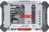 Bosch accessoires 35-delige set boor en schroefbit mixed for wood (displayvariant) - 2607017725