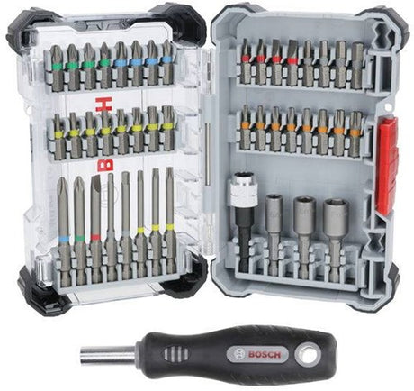 Bosch accessoires bosch extra harde schroevendraaierset 44+1 st. - 2607017733