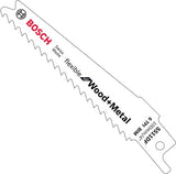 Bosch accessoires bosch reciprozaagblad s 511 df - 5pc flexible for wood metal