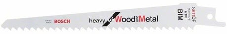 Bosch accessoires 5x reciprozaagblad heavy voor hout en metaal s1111df - 2608656261