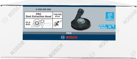 Bosch accessoires afzuigkap schuren kleine haakse slijpers gereedschapsloos opname ø 51,3mm - 2608000882