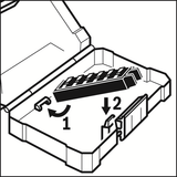 Bosch accessoires bithouder impact control standard - 2608522321