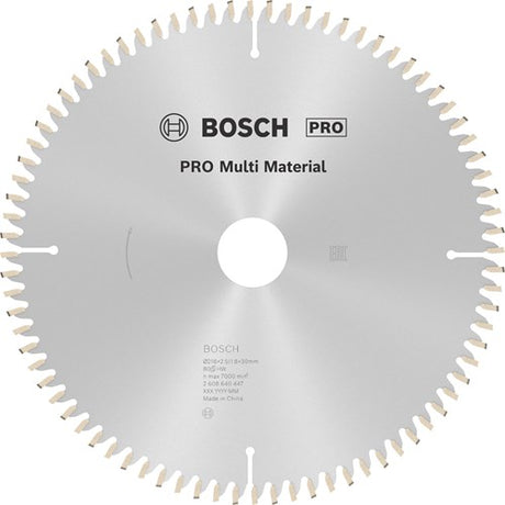 Bosch accessoires cirkzb multi k v t 216x30x2,4 80t tr-f