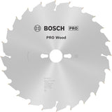 Bosch accessoires cirkelzaagblad opt wood 254x30x2.8 1.8x24t - 2608838412