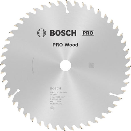 Bosch accessoires cirkzb opt 184x16x2,6 48t wz