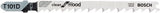 Bosch accessoires decoupeerzaagblad t 101 d clean for wood 5st - 2608630032