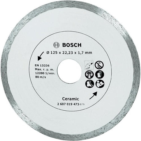 Bosch accessoires bosch diamanstschijf 125 mm - tegels