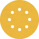 Bosch accessoires expert c470 schuurpapier voor excenterschuurmachines 125 mm, 8 gaten, k240 50-delig - 1 stuk(s) - 2608900914