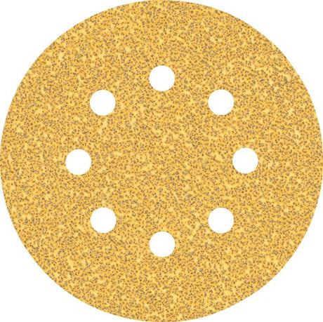 Bosch accessoires expert c470 schuurpapier voor excenterschuurmachines 125 mm, 8 gaten, k40 5-delig - 2608900803