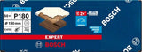 Bosch accessoires expert c470 schuurpapier voor excenterschuurmachines 150 mm, multigaten, k180 50-delig - 1 stuk(s) - 2608901141